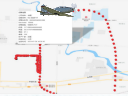 Beyond-Visual-Line-of-Sight Control for Low-Altitude Aircraft-SAT IoT